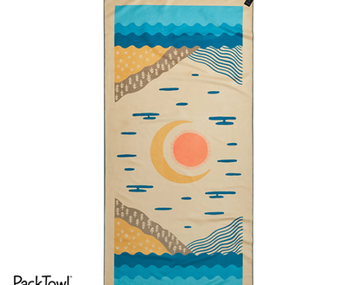 PACKTOWL-13872-SERVIETTE BODY-BALANCE PRINT