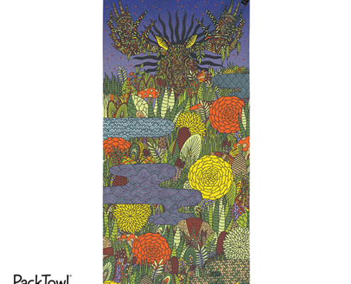 PACKTOWL-13873-SERVIETTE BODY-MYSTIC MOOSEPRINT