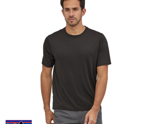 PATAGONIA-45215-M'S CAP COOL DAILY-TEE-SHIRT RANDONNEE HOMME-BLK BLACK-NOIR