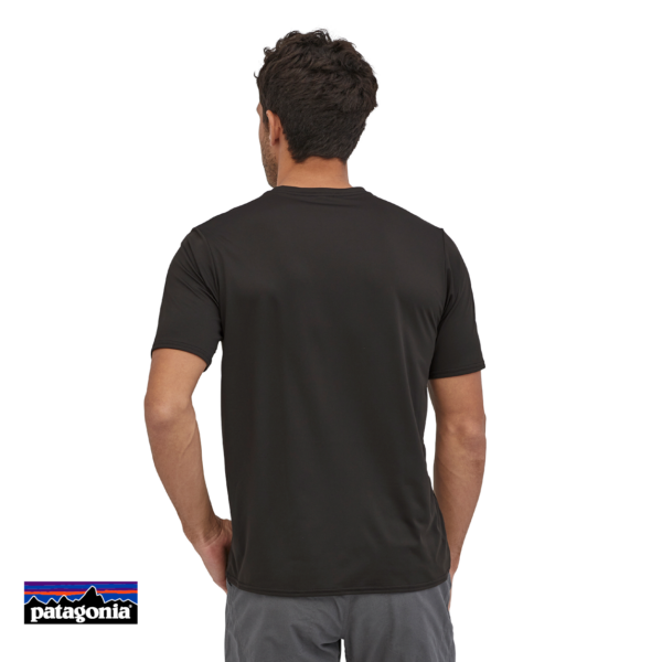 PATAGONIA-45215-M'S CAP COOL DAILY-TEE-SHIRT RANDONNEE HOMME-BLK BLACK-NOIR-DOS
