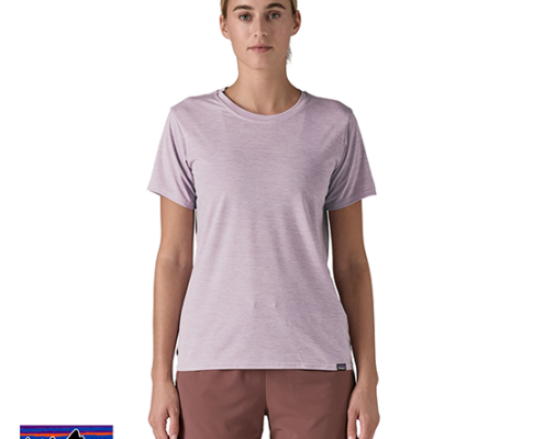 PATAGONIA-45225-WOMEN'S CAPILENE COOL DAILY SHIRT-TEE-SHIRT DE RANDONNÉE-FEMME-FGLP FOXGLOVE PURPLE-ROSE