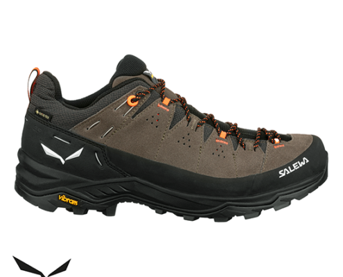 SALEWA-61400-ALP TRAINER II GTX-CHAUSSURES DE RANDONNÉE-HOMME-7953 BUNGEE CORD BLACK-MARRON