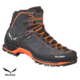 SALEWA-63458-MTN TRAINER MID GTX-CHAUSSURES DE RANDONNÉE-HOMME-ASPHALT ORANGE FLUO-GRIS