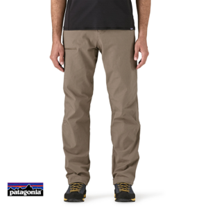 PATAGONIA-83083-MEN'S VENGA ROCK CLIMBING PANTS-PANTALON D'ESCALADE-HOMME-WNGY WING GREY-MARRON-FACE