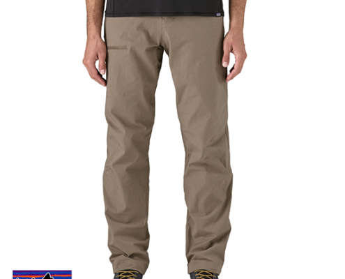 PATAGONIA-83083-MEN'S VENGA ROCK CLIMBING PANTS-PANTALON D'ESCALADE-HOMME-WNGY WING GREY-MARRON-FACE