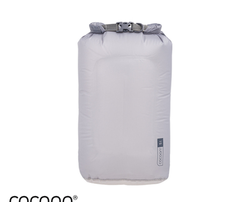 COCOON-DRYBAG HYPERLIGHT 5L-SAC ÉTANCHE 5L-CORAL GREY-GRIS