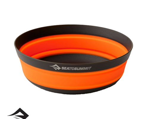 SEA TO SUMMIT-DACK038011M-FRONTIER BOWL M-BOL PLIABLE-050602 ORANGE