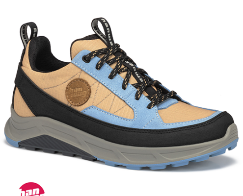 HAN WAG-H300721-ROTPUNKT LIGHT LOW LADY-CHAUSSURES DE RANDONNÉE-FEMME-487740 CLOUDY BLUE LIGHT BEIGE-BLEU