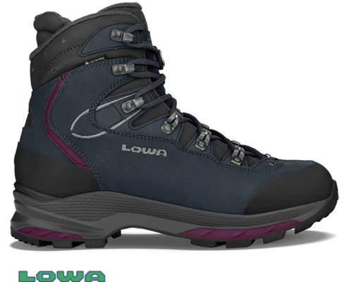 LOWA-L221721-MAURIA EVO GTX-CHAUSSURES DE RANDONNÉE-FEMME-6951 NAVY BERRY-MARINE