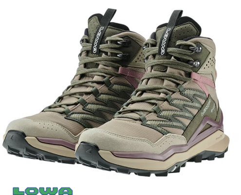 LOWA-L321620-MADDOX PRO GTX MID WS-CHAUSSURES DE RANDONNÉE-FEMME-DESERT OLD ROSE-BEIGE