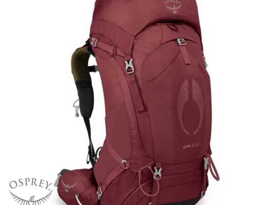OSPREY-OP1176-AURA AG 50-SAC À DOS DE RANDONNÉE-FEMME-BERRY SORBET RED-ROUGE