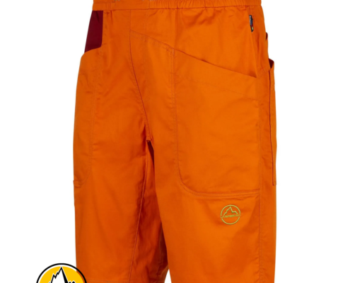 LA SPORTIVA-ZACS025O08R20-BLEAUSER SHORT M-SHORT D'ESCALADE-HOMME-AWAIIAN SUN-ORANGE