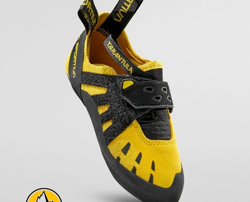 LA SPORTIVA-ZFCS139Y00K-TARANTULA JUNIOR-CHAUSSONS D'ESCALADE-JUNIOR-YELLOW BLACK-JAUNE