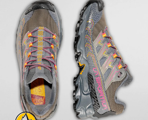LA SPORTIVA-ZFHS056G03P08-ULTRA RAPTOR II WOMAN GTX-CHAUSSURES DE RANDONNÉE-FEMME-SLATE SORBET-GRIS