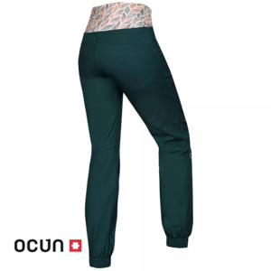 OCUN-04569-SANSA -PANTALON D'ESCALADE-GREEN DEEP TEAL-VERT-ARRIERE