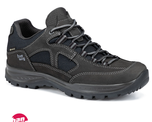 HAN WAG-201500-GRISTONE II GTX-CHAUSSURES DE RANDONNÉE-HOMME-064012 ASPHALT BLACK-GRIS