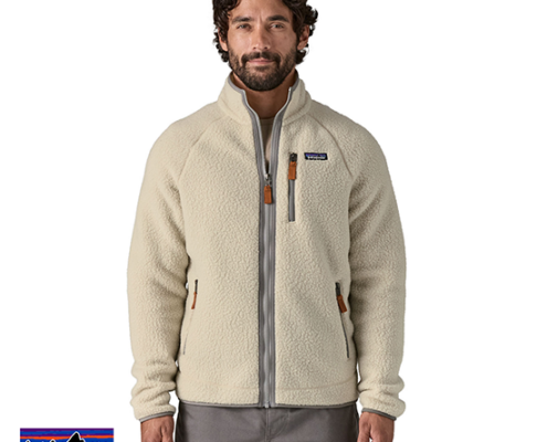 PATAGONIA-22801-RETRO POLAIRE ZIP HOMME-PLCN PELICAN-BEIGE-FACE