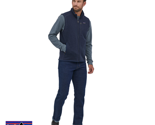 PATAGONIA-25882-M'S BETTER SWEATER FLEECE VEST-VESTE POLAIRE SANS MANCHE-HOMME-NENA NEW NAVY-MARINE
