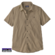PATAGONIA-52562-M'S SHORT SLEEVED SUNRISE STREAM SHIRT-CHEMISE MANCHE COURTE-HOMME-SBDY SEABIRD GREY-BEIGE