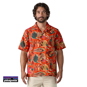 PATAGONIA-52567-M'S SHORT SLEEVED TIDAL THREADS SHIRT-CHEMISE MANCHES COURTES-WRPO-ORANGE-FACE