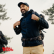 FJALL RAVEN-87113-ABISKO LITE FLEECE HALF ZIP-POLAIRE 1/2 ZIP-HOMME-555 DARK NAVY-MARINE