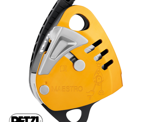 PETZL-D024AB00-POULIE MAESTRO S-JAUNE