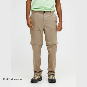 PEAK PERFORMANCE-G80279010-M ICONIQ ZIP OFF PANT-PANTALON DE RANDONNÉE DÉZIPPABLE-HOMME-AVID BEIGE