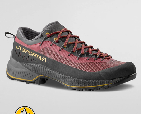 LA SPORTIVA-ZFAS050R25-TX4 EVO ST-CHAUSSURES DE RANDONNÉE-FEMME-REDWOOD ONYX-BORDEAUX