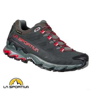 LA SPORTIVA-ZFHS132G15R-ULTRA RAPTOR II WIDE GTX WOMAN-CHAUSSURES DE RANDONNÉE-FEMME-CHARCOAL LOLLIPOP-VERT