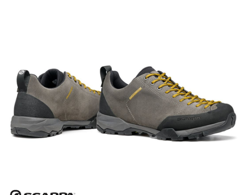 SCARPA-63322-200-MOJITO TRAIL GTX-CHAUSSURES DE RANDONNÉE-200 TITANIUM MUSTARD-GRIS