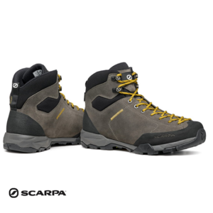 SCARPA-63323-200-MOJITO HIKE GTX-CHAUSSURES DE RANDONNÉE-HOMME-TITANIUM MUSTARD-GRIS