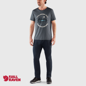 FJALL RAVEN-87045-FOREST MIRROR TEE-SHIRT-560 NAVY-MARINE