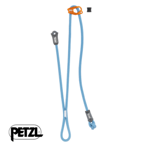 PETZL-L035CA00-LONGE DUAL CONNECT ADJUST-BLEU