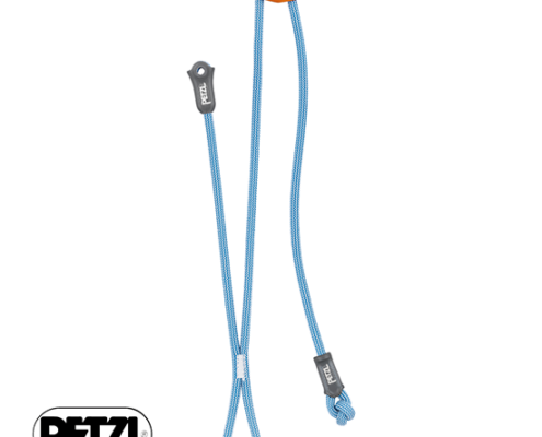 PETZL-L035CA00-LONGE DUAL CONNECT ADJUST-BLEU