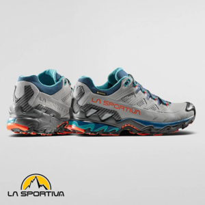 LA SPORTIVA-ZFHS059G15R2-CHAUSSURES DE RANDONNÉ-FEMME-GREY CHERRY TOMATO-GRIS-VUE