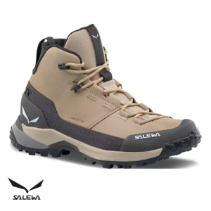 SALEWA-61460-PUEZ LEATHER MID PTX W-CHAUSSURES DE RANDONNÉE-FEMME-QUICKSAND-BEIGE