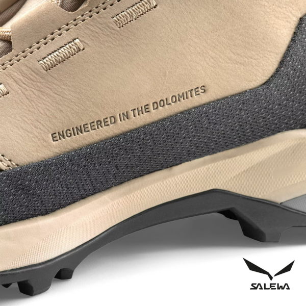 SALEWA-61460-PUEZ LEATHER MID PTX W-CHAUSSURES DE RANDONNÉE-FEMME-QUICKSAND-BEIGE-PARE PIERRE 360