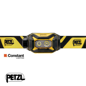 PETZL-E120AA00-PIXA-LAMPE FRONTALE-JAUNE-FACE