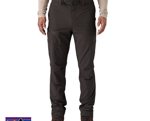 PATAGONIA-21151-M'S TERRAVIA PEAK PANTS REGULAR-PANTALON DE RANDONNÉE-HOMME-BLK BLACK-NOIR
