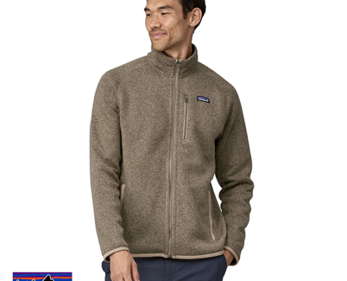 PATAGONIA-25528-MEN'S BETTER SWEATER VESTE POLAIRE ZIPPEE-HOMME-SBDY SEABIRD GREY-BEIGE-FACE