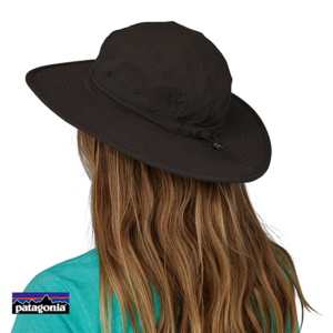 PATAGONIA-33342-WIDE QUANDARY BRIMMER HAT-CHAPEAU-BLK BLACK-NOIR-ARRIERE