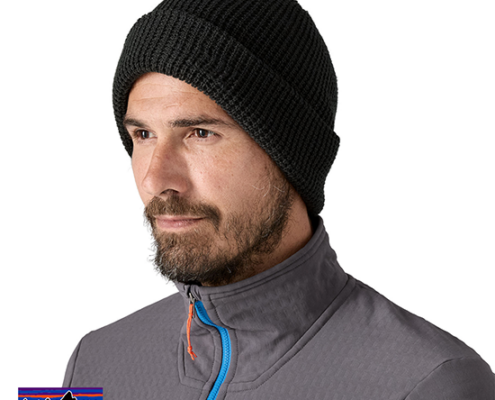 PATAGONIA-33385-SNAWDRIFTER BEANIE-BONNET-BLK BLACK-NOIR
