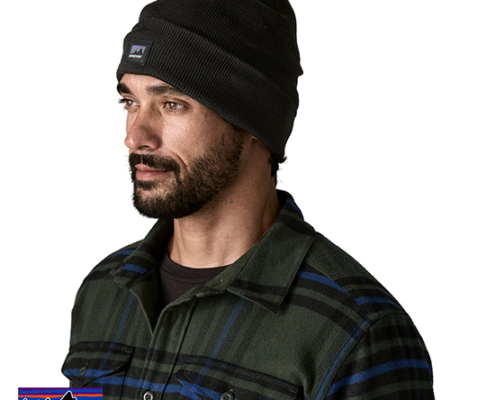 PATAGONIA-33431-EVERYDAY BEANIE-BONNET-BLK BLACK-NOIR