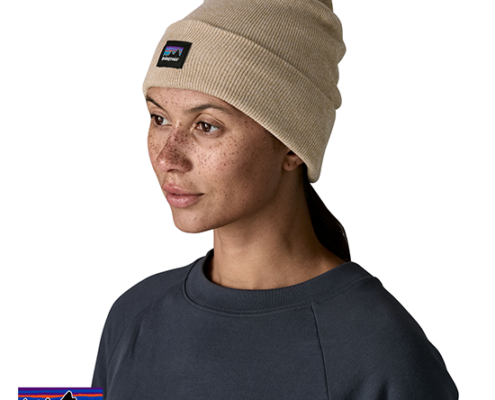 PATAGONIA-33431-EVERYDAY BEANIE-BONNET-ORTN OAR TAN-BEIGE