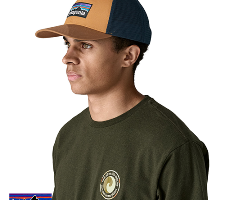 PATAGONIA-38283-P6 LOGO LORPO TRUCKER HAT-CASQUETTE-TNGO TALON GOLD-MARRON