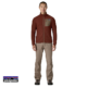 PATAGONIA-40275-M'S R1 AIR JACKET-VESTE POLAIRE-HOMME-DVL DRIED VANILLA-ROUGE
