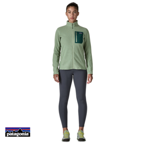 PATAGONIA-40280-W'S R1AIR JACKET-VESTE POLAIRE-FEMME-ELGR ELLWOOD GREEN-VERT