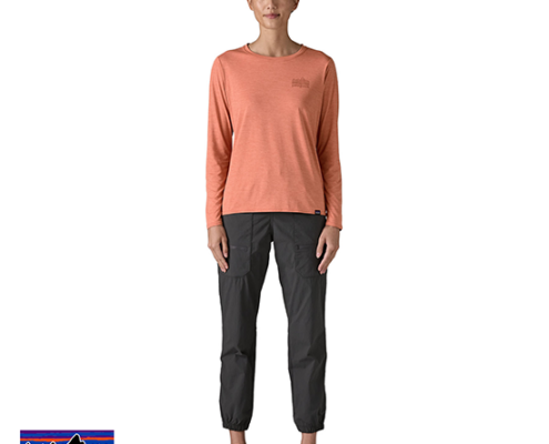 PATAGONIA-45205-CAPILENE COOL DAILY GRAPHIC TEE-SHIRT MANCHES LONGUES FEMME-SMTX STRATSPIRE MOMENT PINK X DYE-ROSE