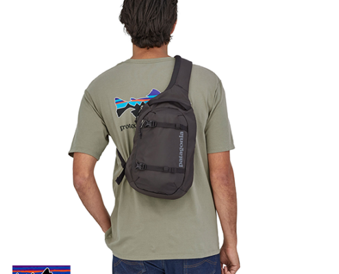 PATAGONIA-48262-ATOM SLING 8L-PETIT SAC À DOS-BLK BLACK-NOIR