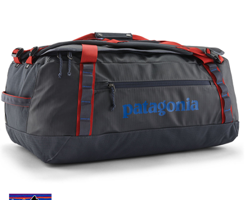 PATAGONIA-49343-BLACK HOLE® DUFFEL 55L-SAC DE VOYAGE-SMRE SMOLDER BLUE AMINATA RED-BLEU